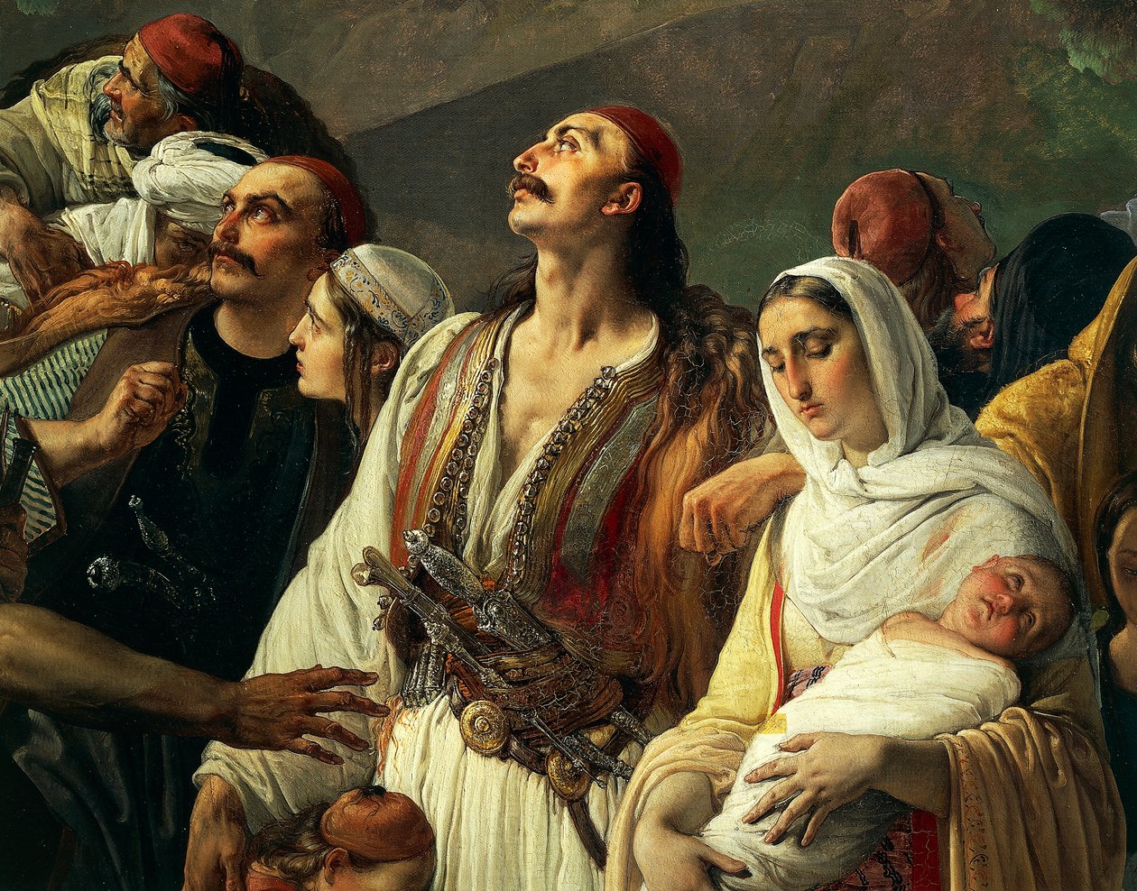 Uchodźcy z Parga autorstwa Francesco Hayez