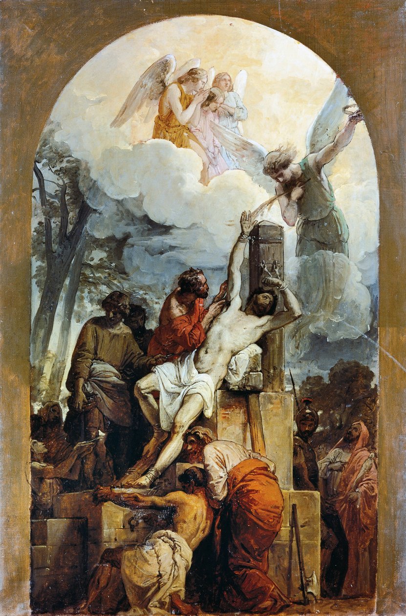 Męczeństwo św. Bartłomieja autorstwa Francesco Hayez