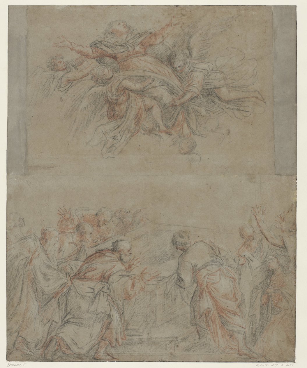 Wniebowstąpienie Maryi autorstwa Francesco II Bassano