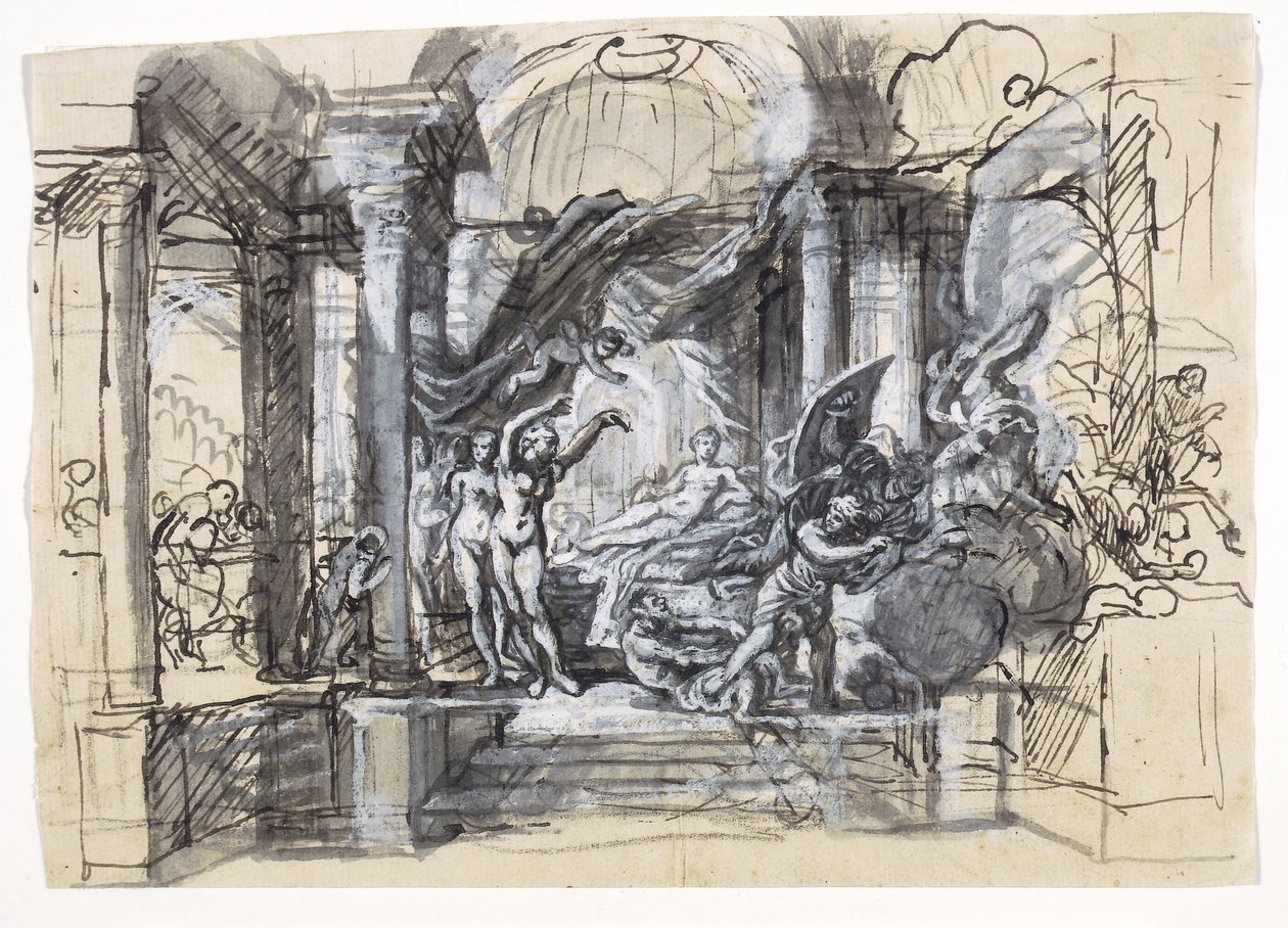 Scena alegoryczna autorstwa Francesco La Marra
