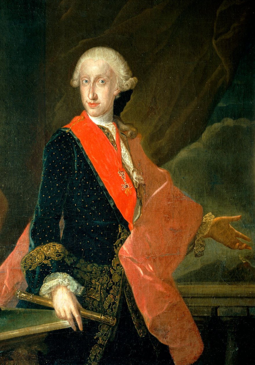 Portret Ferdynanda I Obojga Sycylii (Neapol autorstwa Francesco Liani