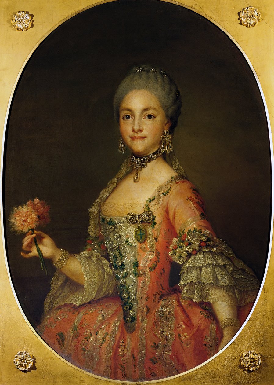 Portret Marii Luizy z Parmy (Parma autorstwa Francesco Liani