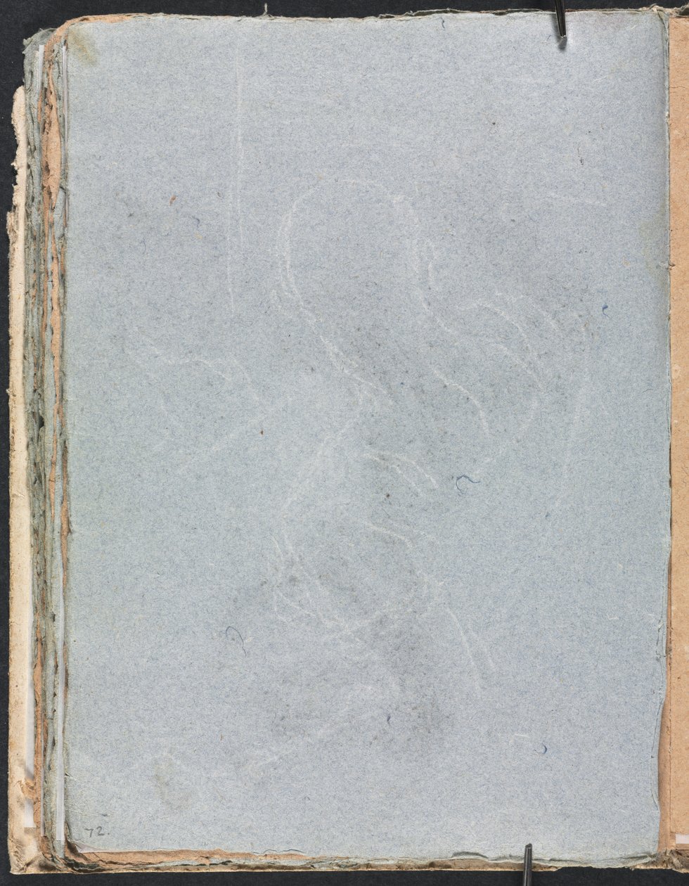 Szkicownik Verona: Studium postaci, strona 72, 1760. autorstwa Francesco Lorenzi