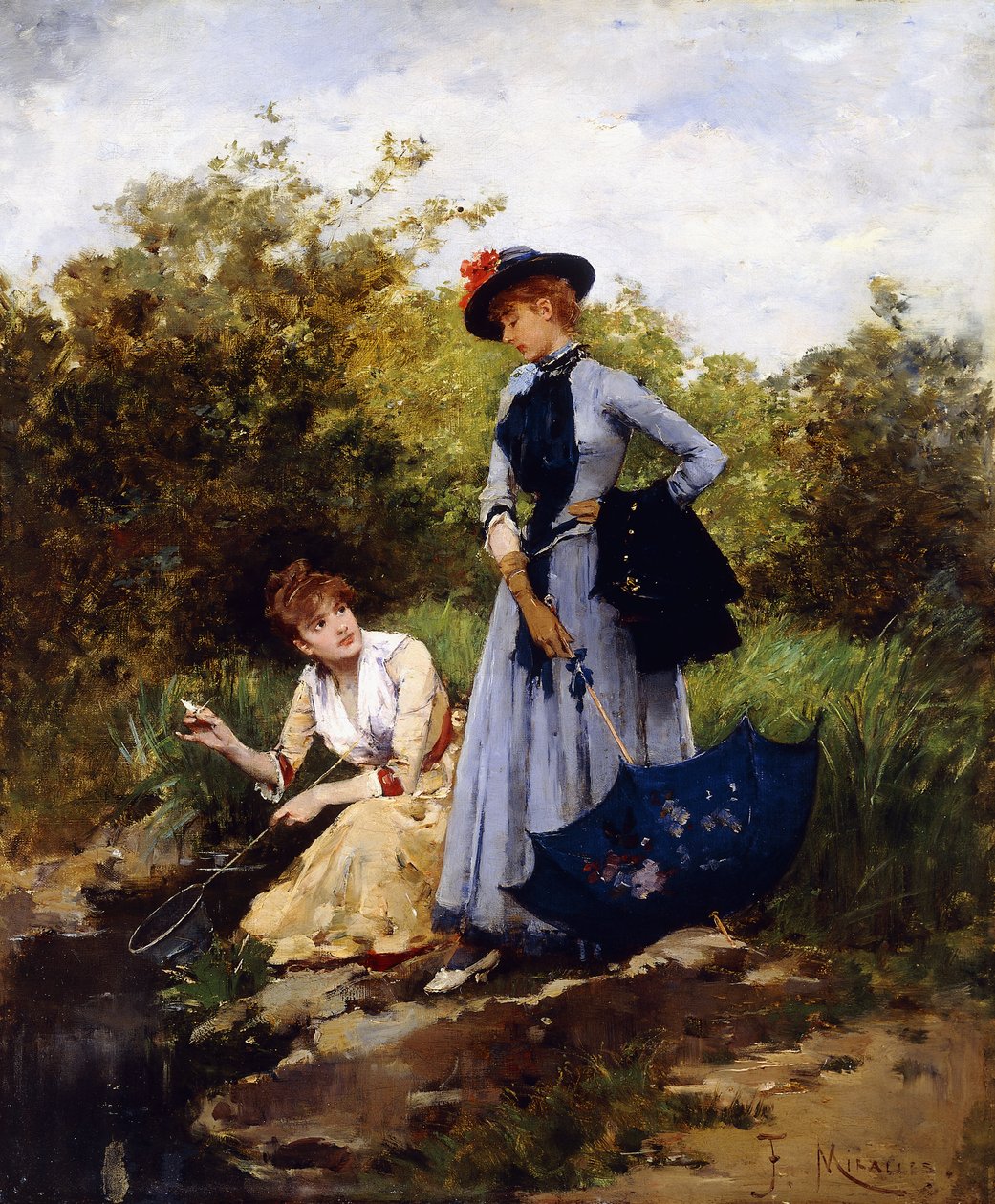 Letnie popołudnie, autorstwa Francesco Miralles Galaup