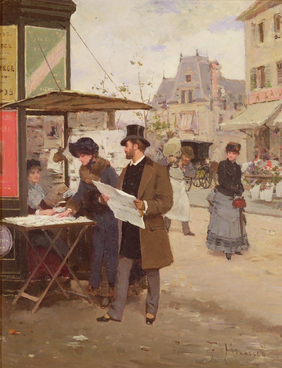 Nieznany obraz autorstwa Francesco Miralles Galaup