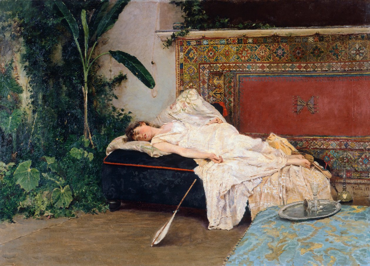 Siesta autorstwa Francesco Netti