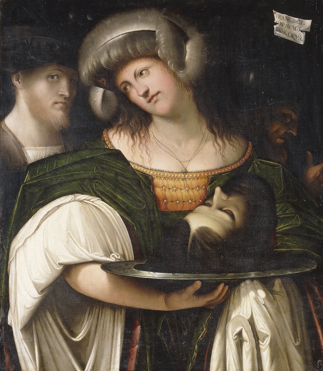 Judyta z głową Holofernesa autorstwa Francesco Ortensi di Girolamo dal Prato