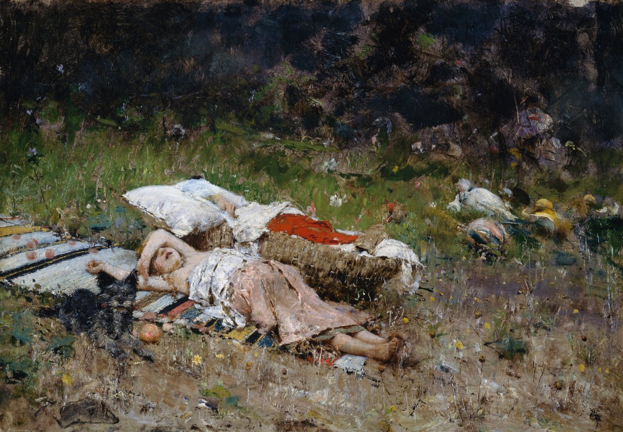 Plemię autorstwa Francesco Paolo Michetti