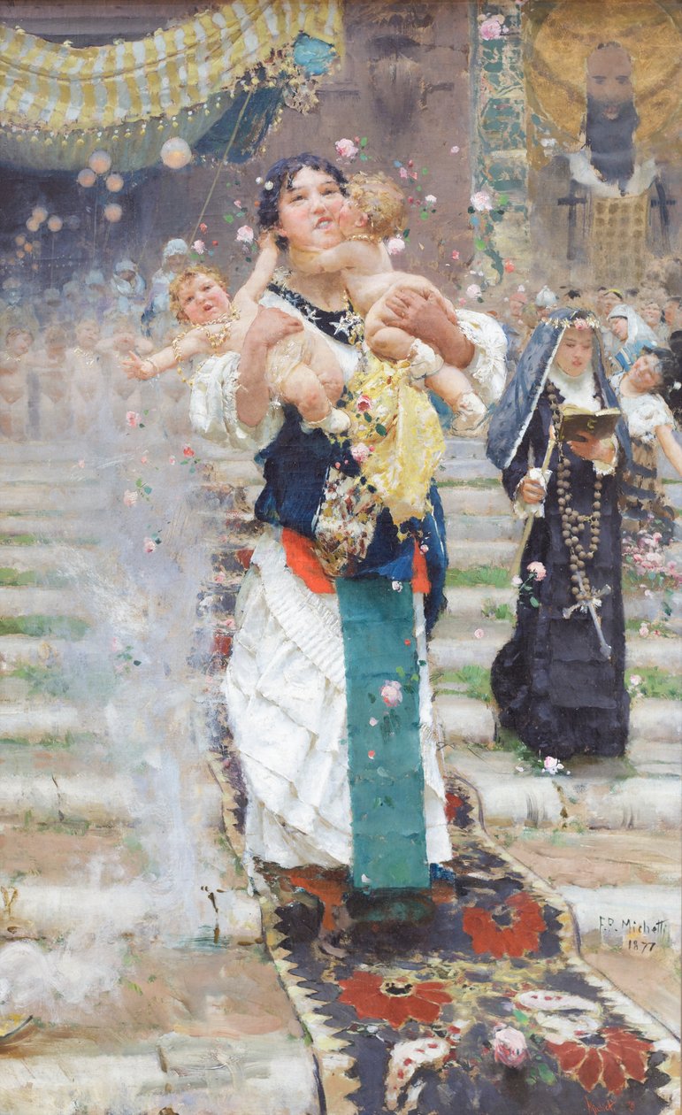 Mama autorstwa Francesco Paolo Michetti