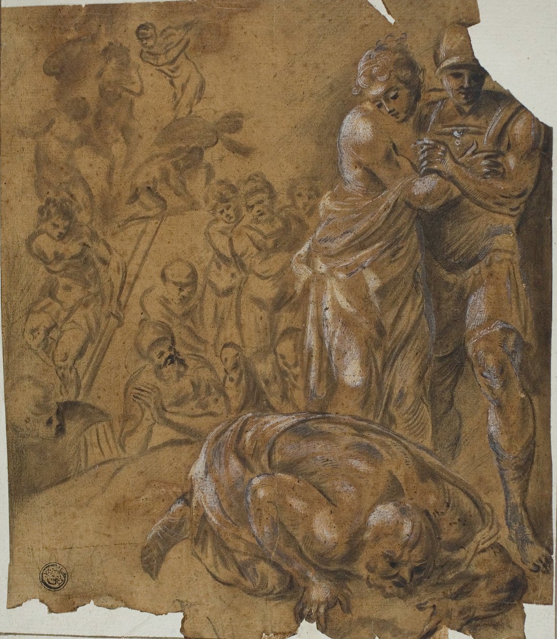 Powrót Agamemnona autorstwa Francesco Primaticcio