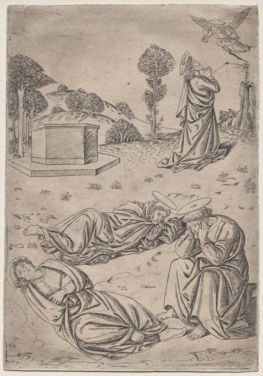 Agonia w ogrodzie autorstwa Francesco Rosselli