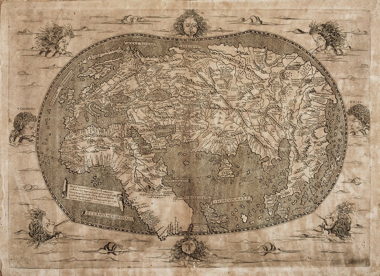 Planisfera (Landau Finaly) autorstwa Francesco Rosselli