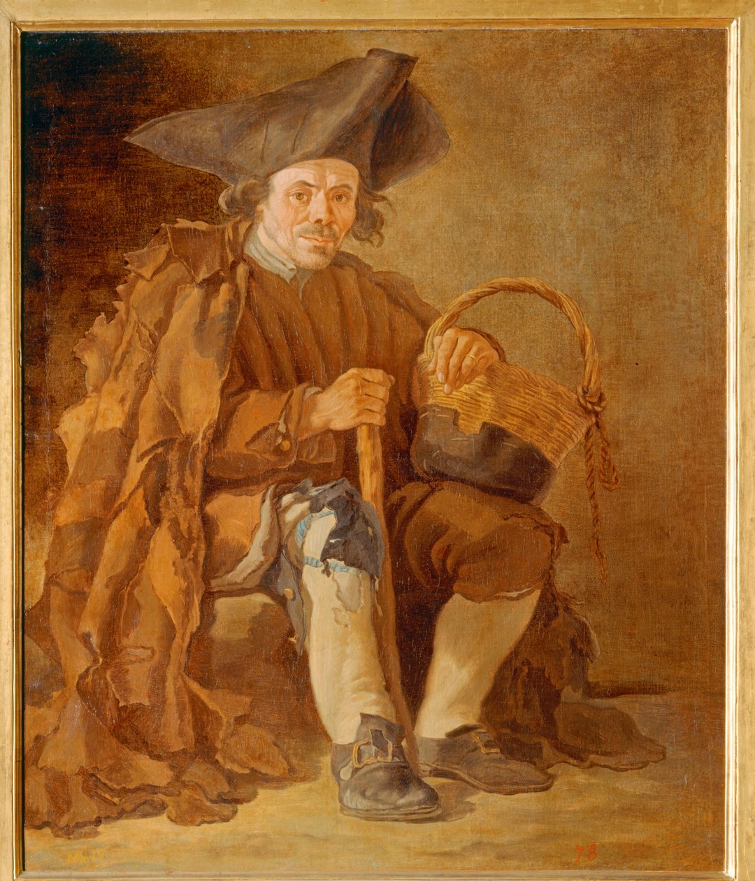 Vieil homme au chapeau - Biedny człowiek w kapeluszu ... autorstwa Francesco Sasso