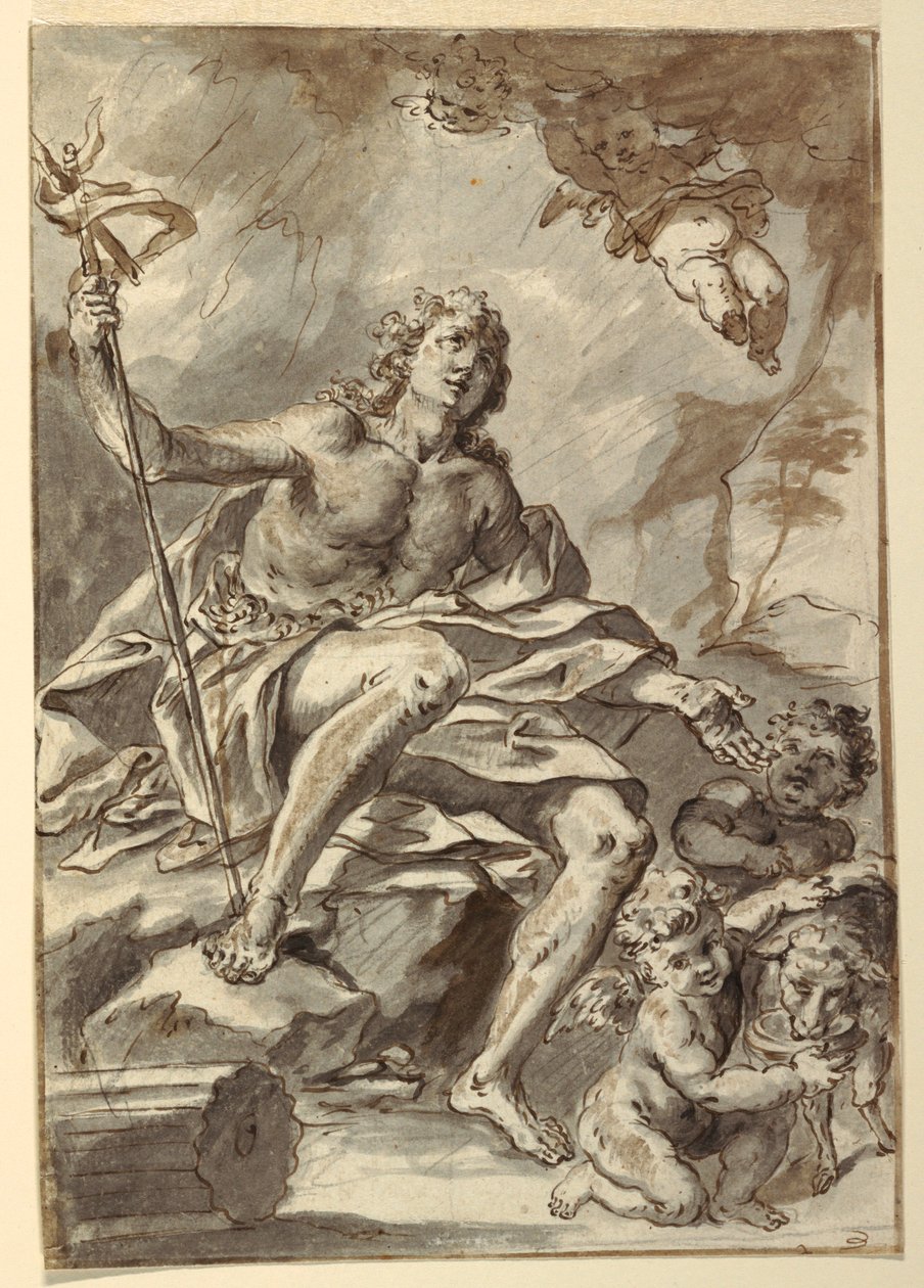 Św. Jan Chrzciciel autorstwa Francesco Saverio Mergolo