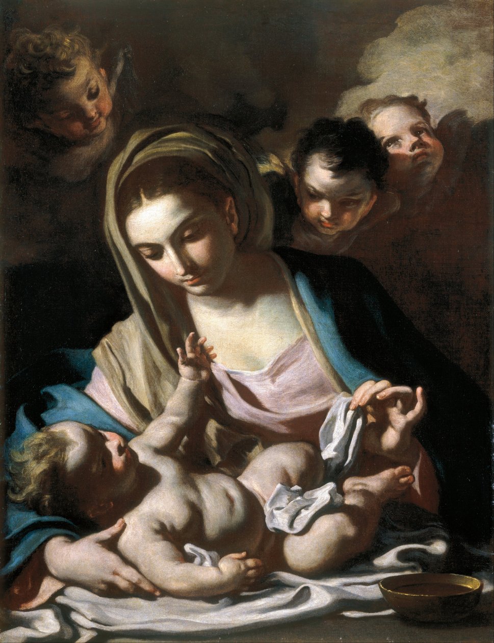 Madonna z Dzieciątkiem autorstwa Francesco Solimena