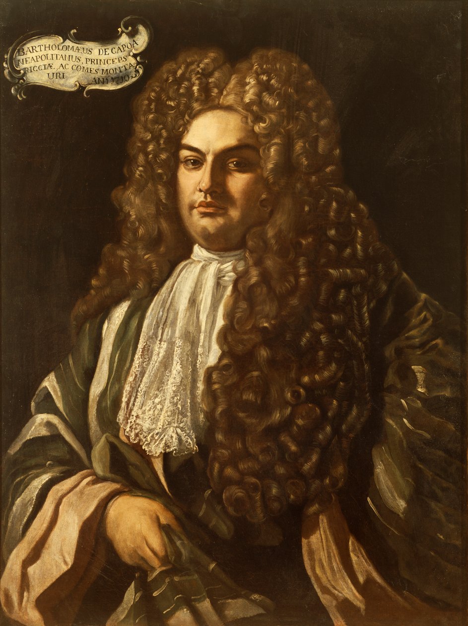 Portret Bartolomeo di Capua autorstwa Francesco Solimena