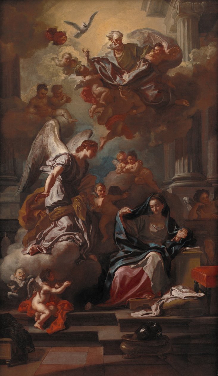 Zwiastowanie autorstwa Francesco Solimena