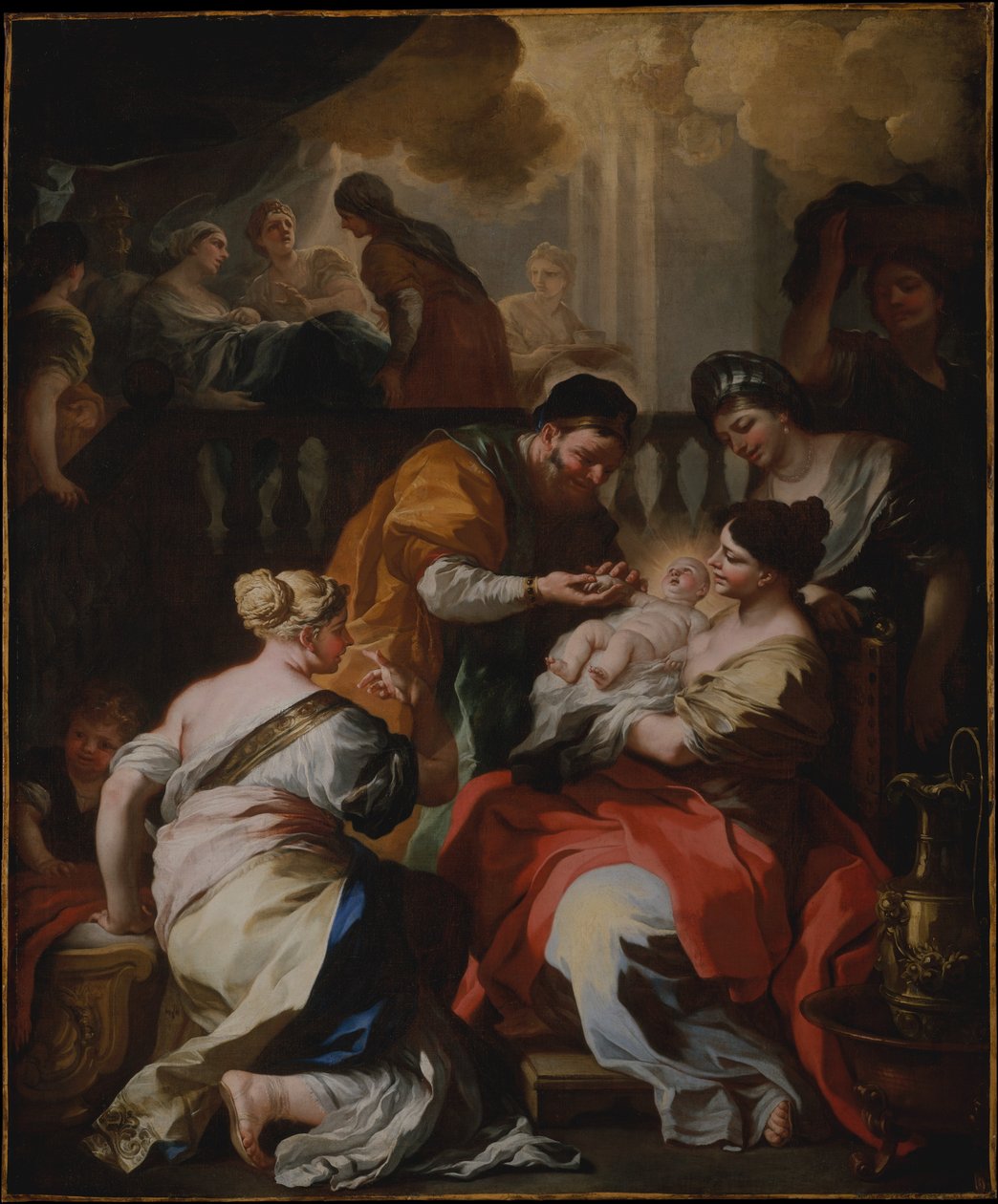 Narodziny Najświętszej Maryi Panny autorstwa Francesco Solimena