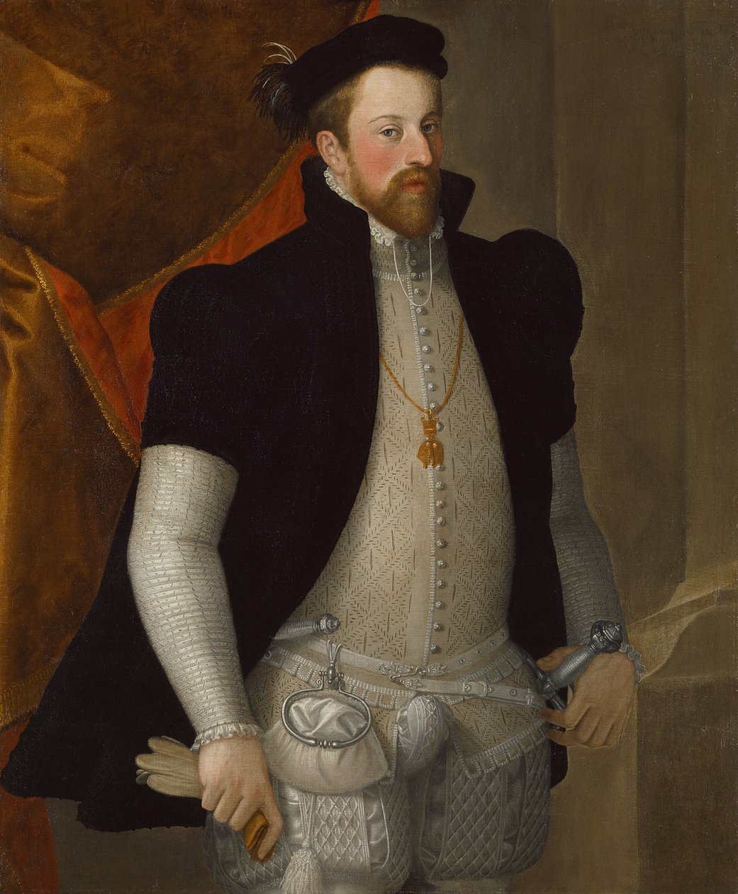 Portret Ferdynanda II (1529-1595), arcyksięcia Austrii autorstwa Francesco Terzio