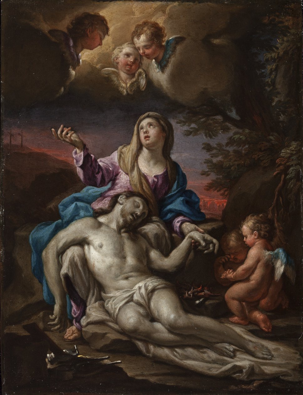 Pietà autorstwa Francesco Trevisani