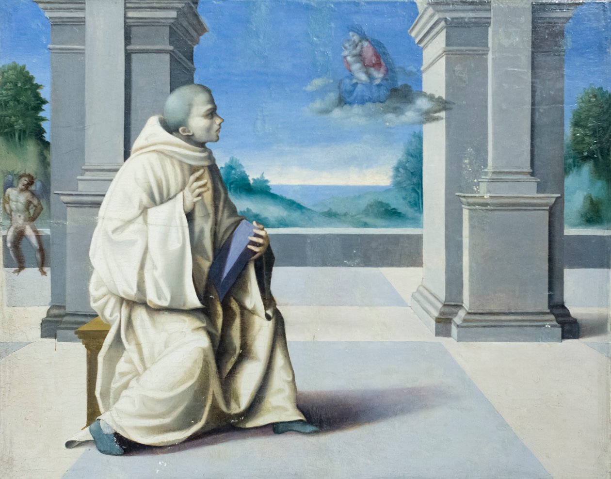Wizja świętego Bernarda z Clairvaux autorstwa Francesco Ubertini Verdi Bachiacca