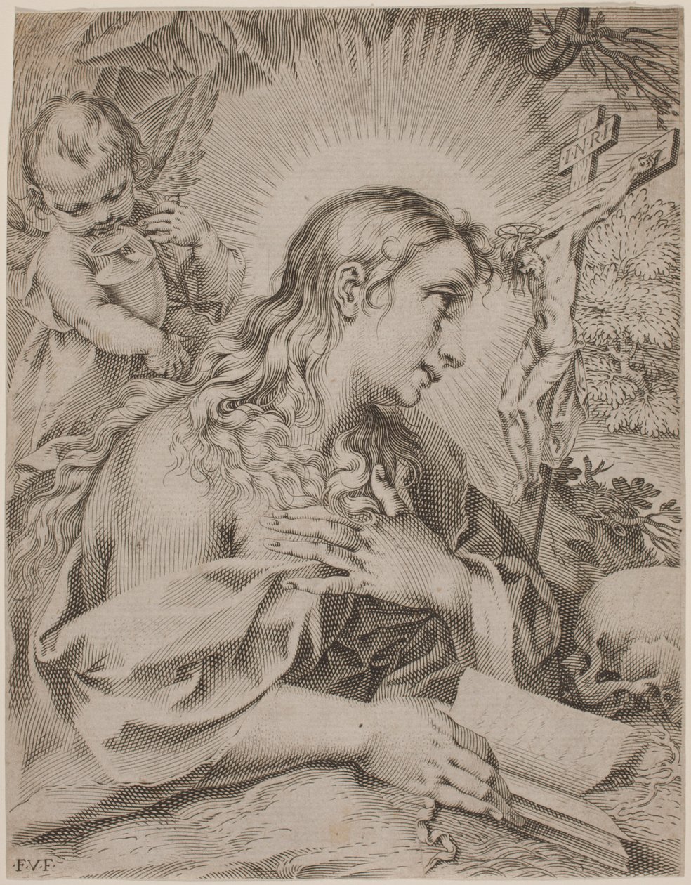 Skrucha Magdaleny autorstwa Francesco Vanni
