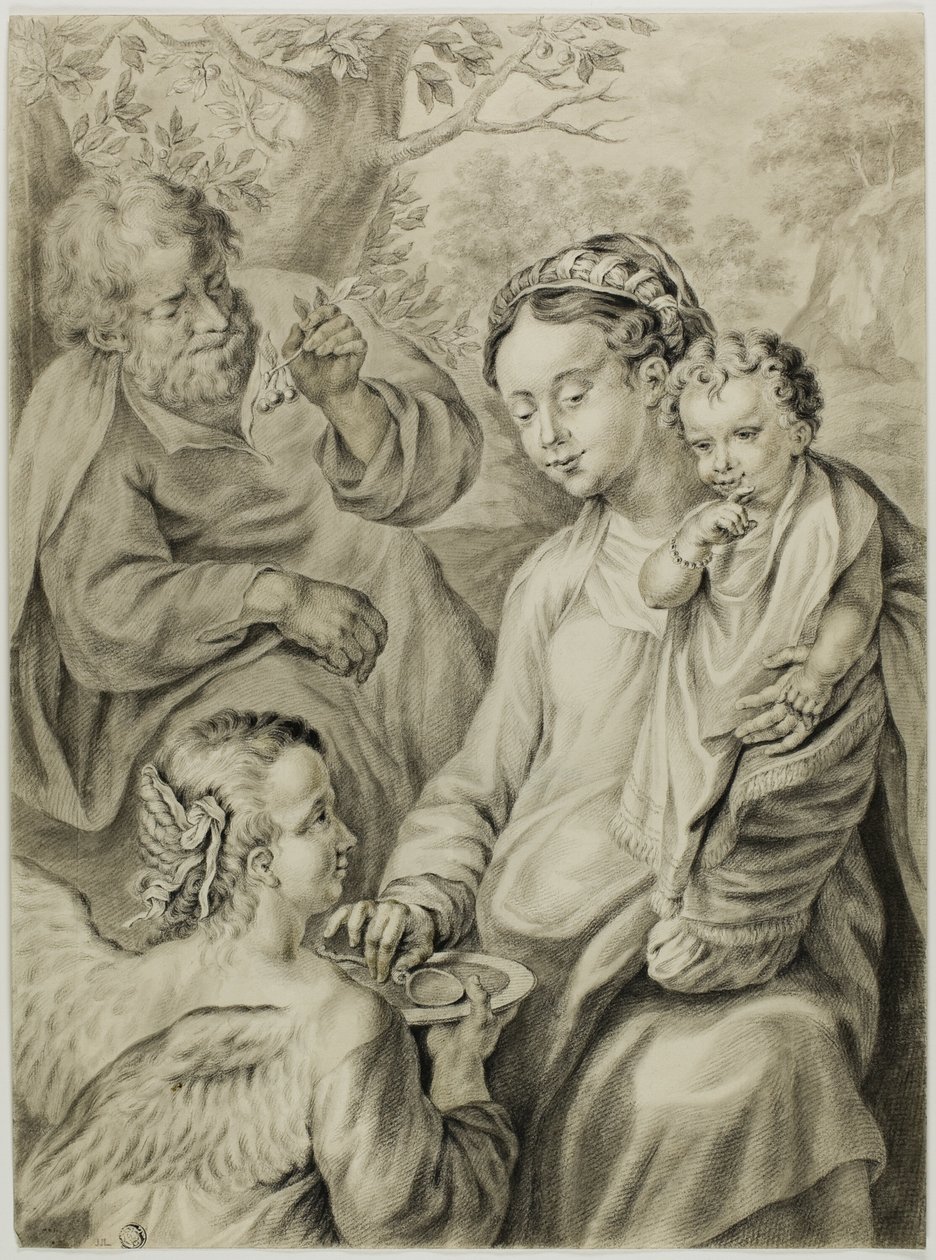 Odpoczynek podczas lotu do Egiptu, znany jako Madonna della Pappa autorstwa Francesco Vanni