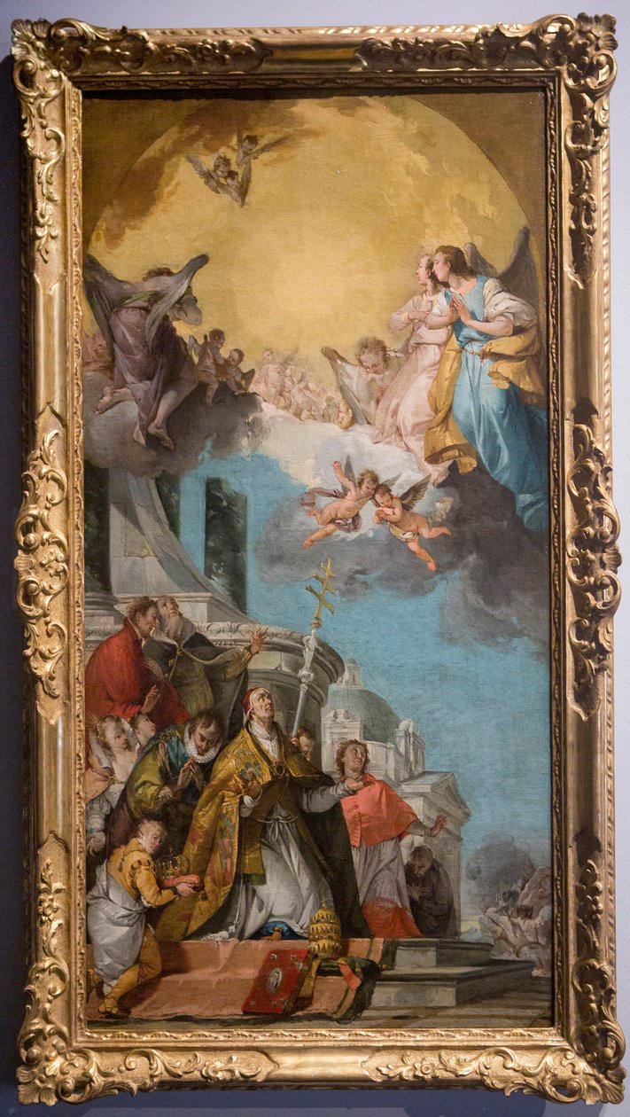 Papież Benedykt XI autorstwa Francesco Zugno