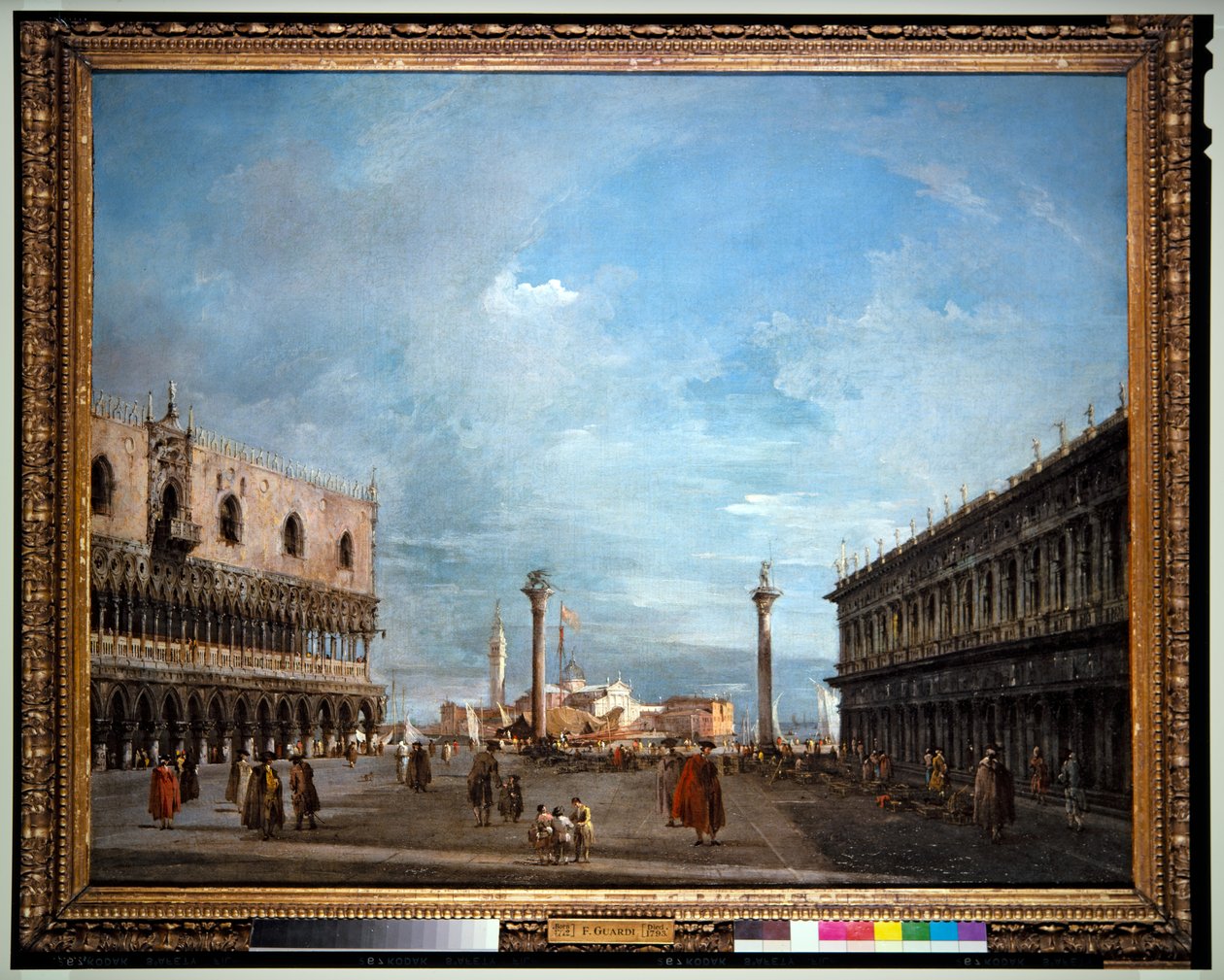 Piazzetta S. Marco autorstwa Francesco and/or Gian Antonio (1699 1761) Guardi