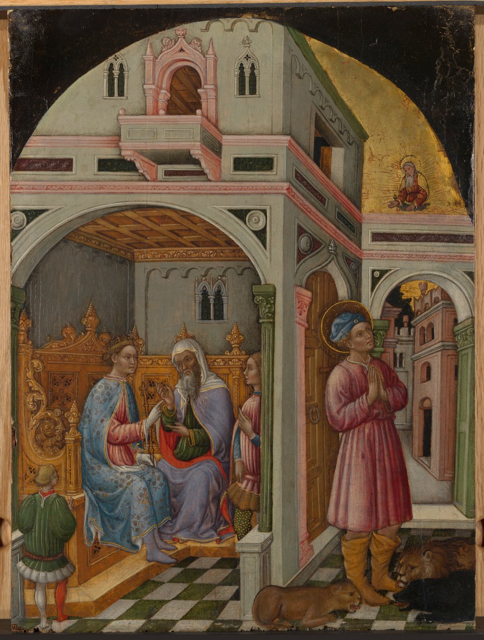 Święta Mama przed Aurelianem autorstwa Francesco de