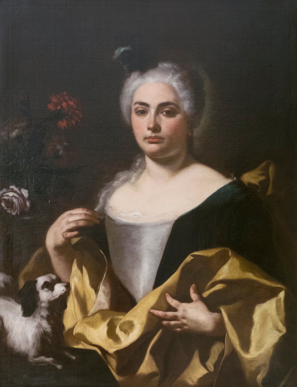 Portret żony malarza autorstwa Francesco de Mura