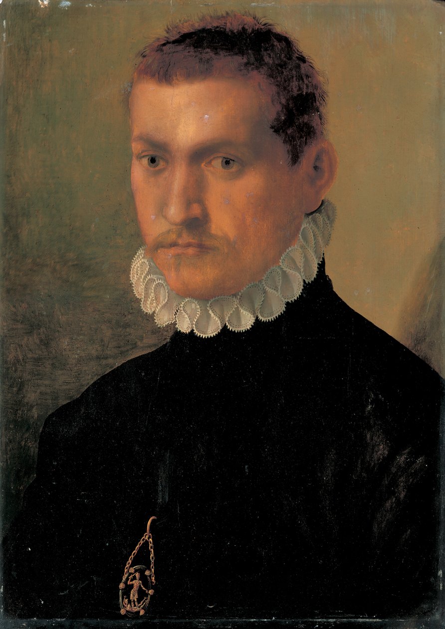 Portret rycerza autorstwa Francesco de Rossi Salviati Cecchino
