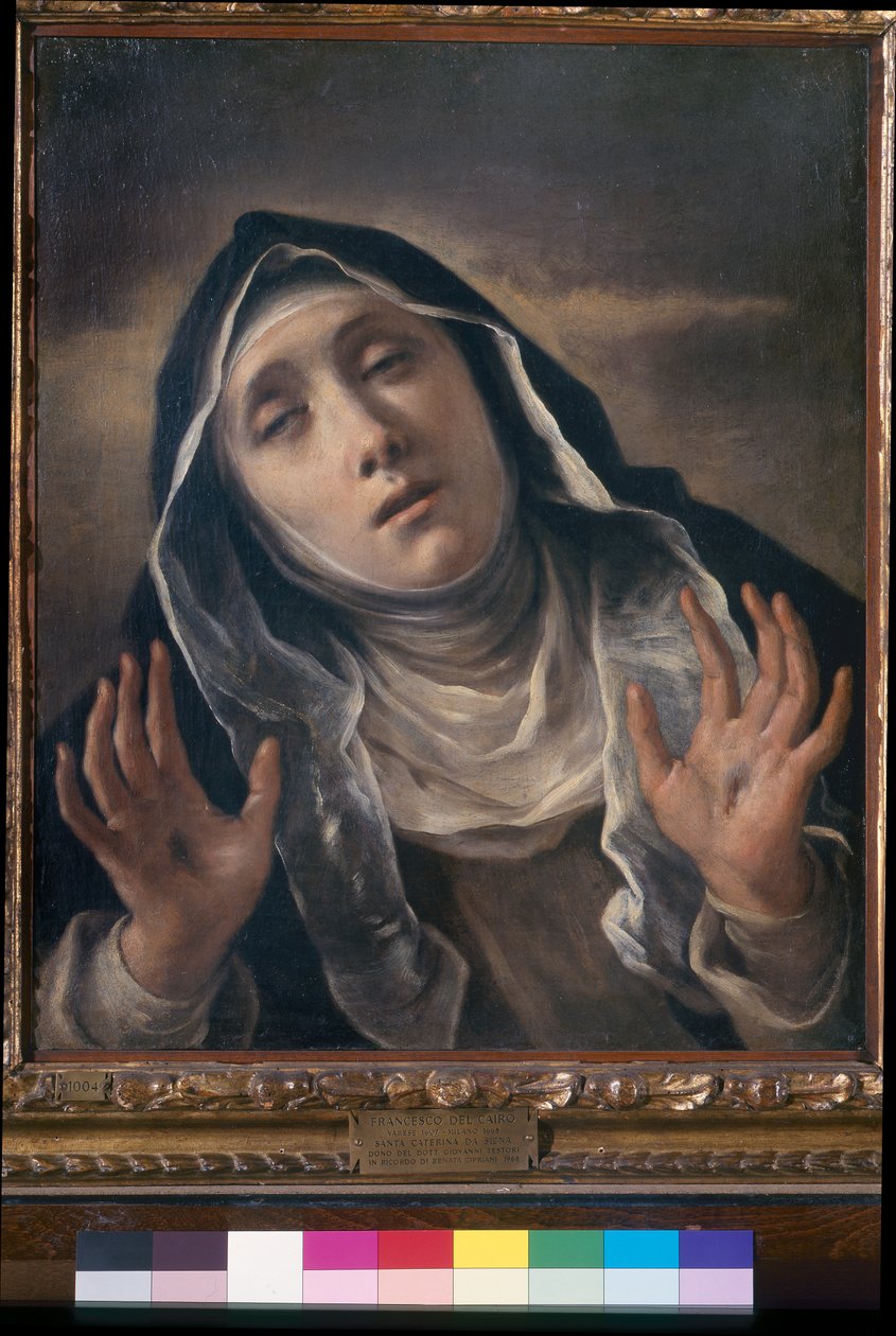 Św. Katarzyna ze Sieny autorstwa Francesco del Cairo