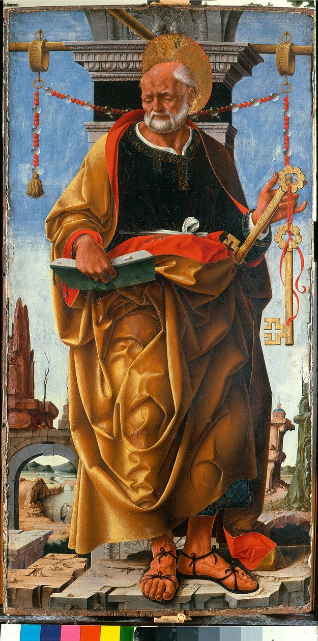 Święty Piotr autorstwa Francesco del Cossa