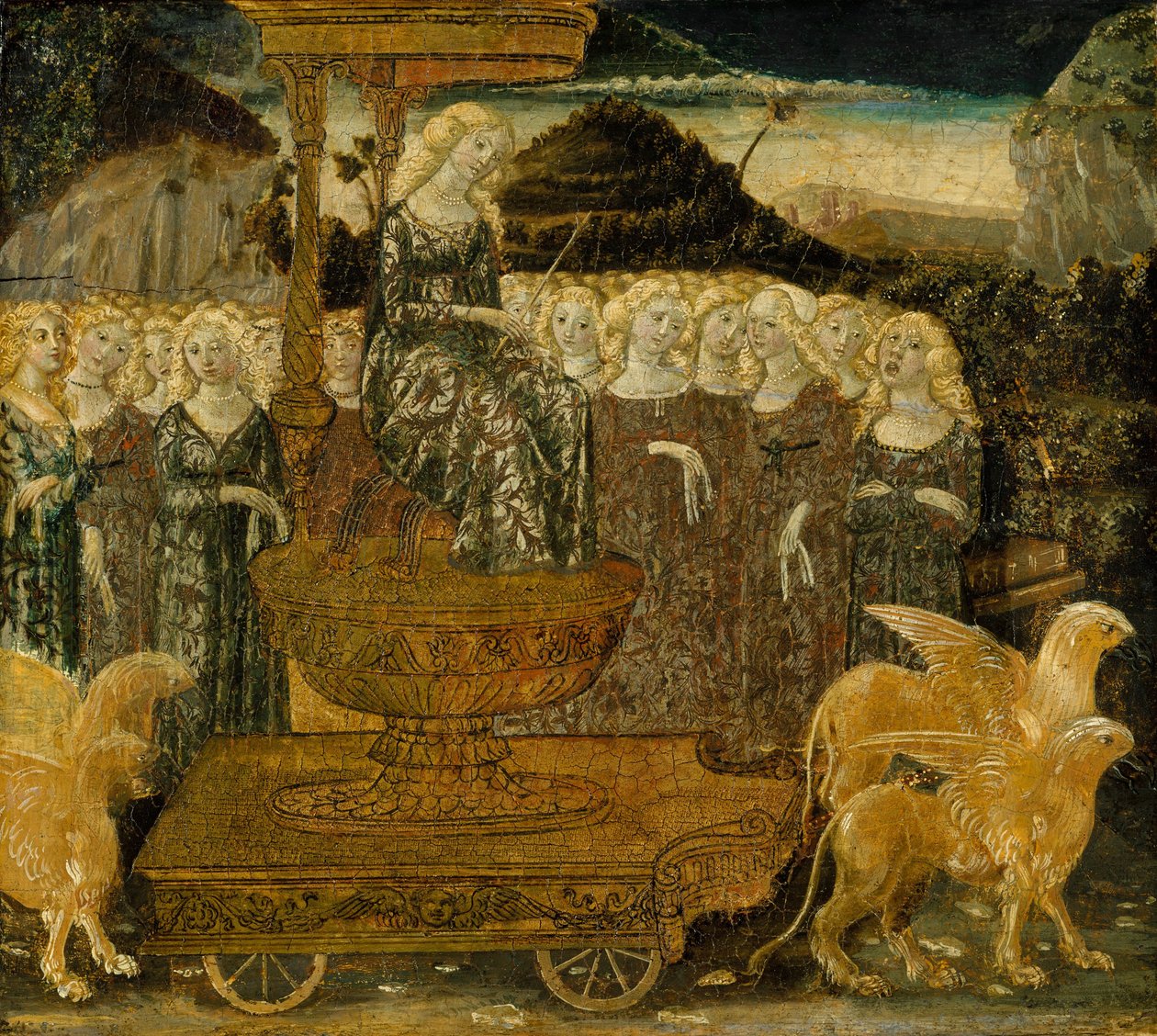 Bogini czystej miłości, 1468-75. autorstwa Francesco di Giorgio Martini