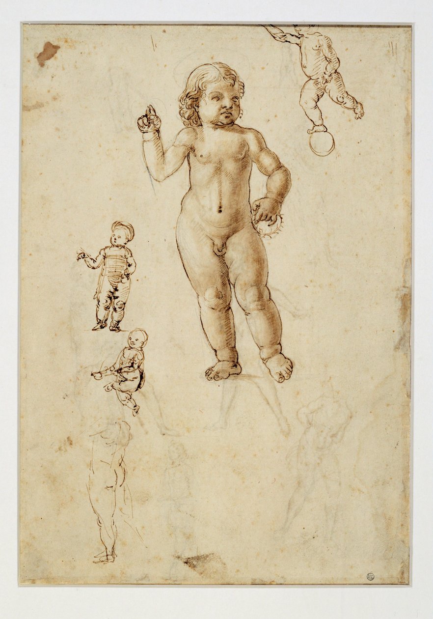 Pięć badań dzieci ... autorstwa Francesco di Simone (attr. to)