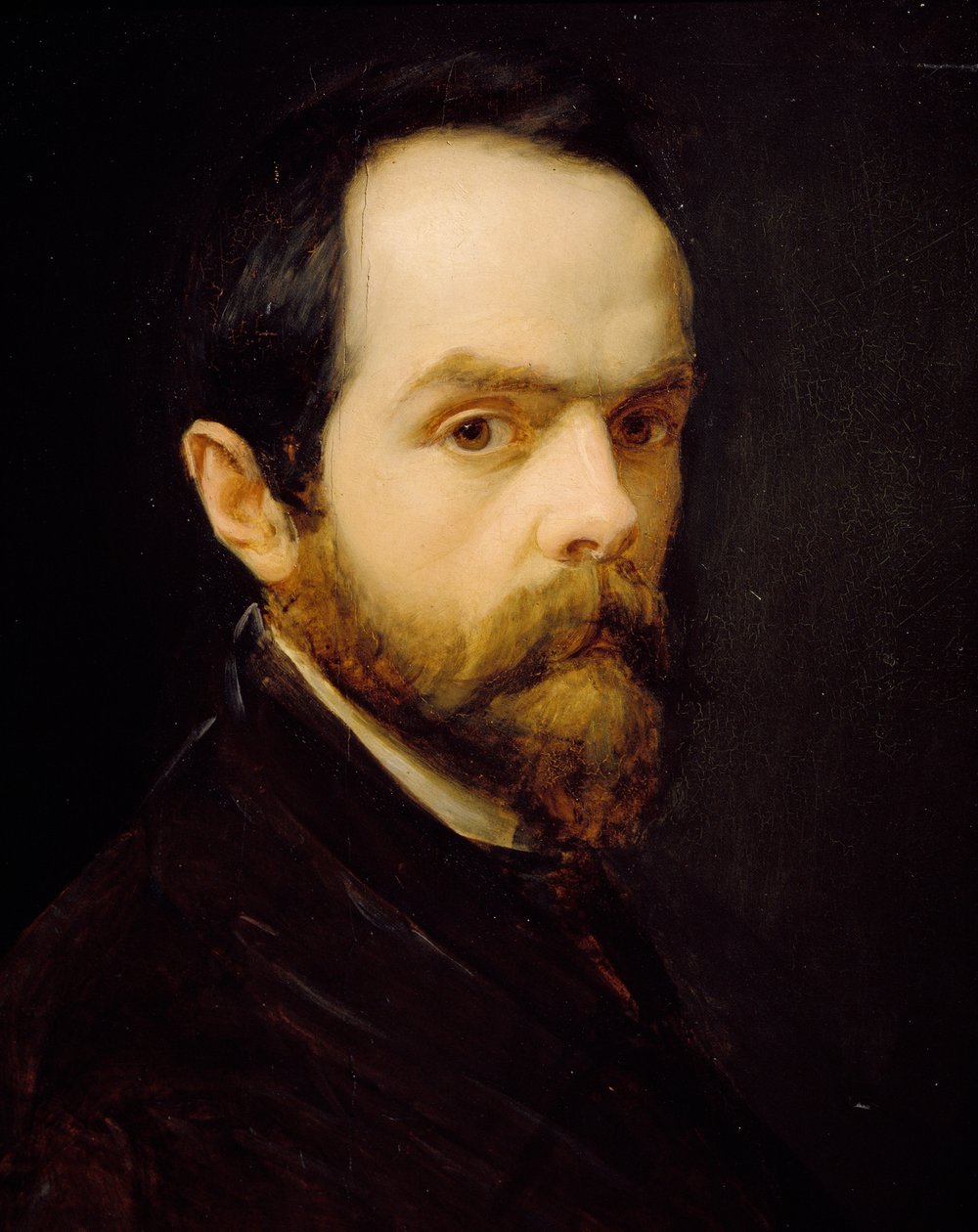 Autoportret (olej na płótnie) autorstwa Francesco or Eugene Pescatori