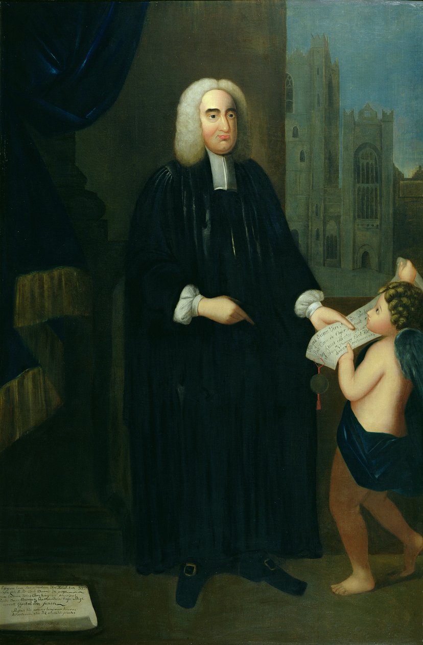 Portret Jonathana Swifta (1667-1745) autorstwa Francis Bindon