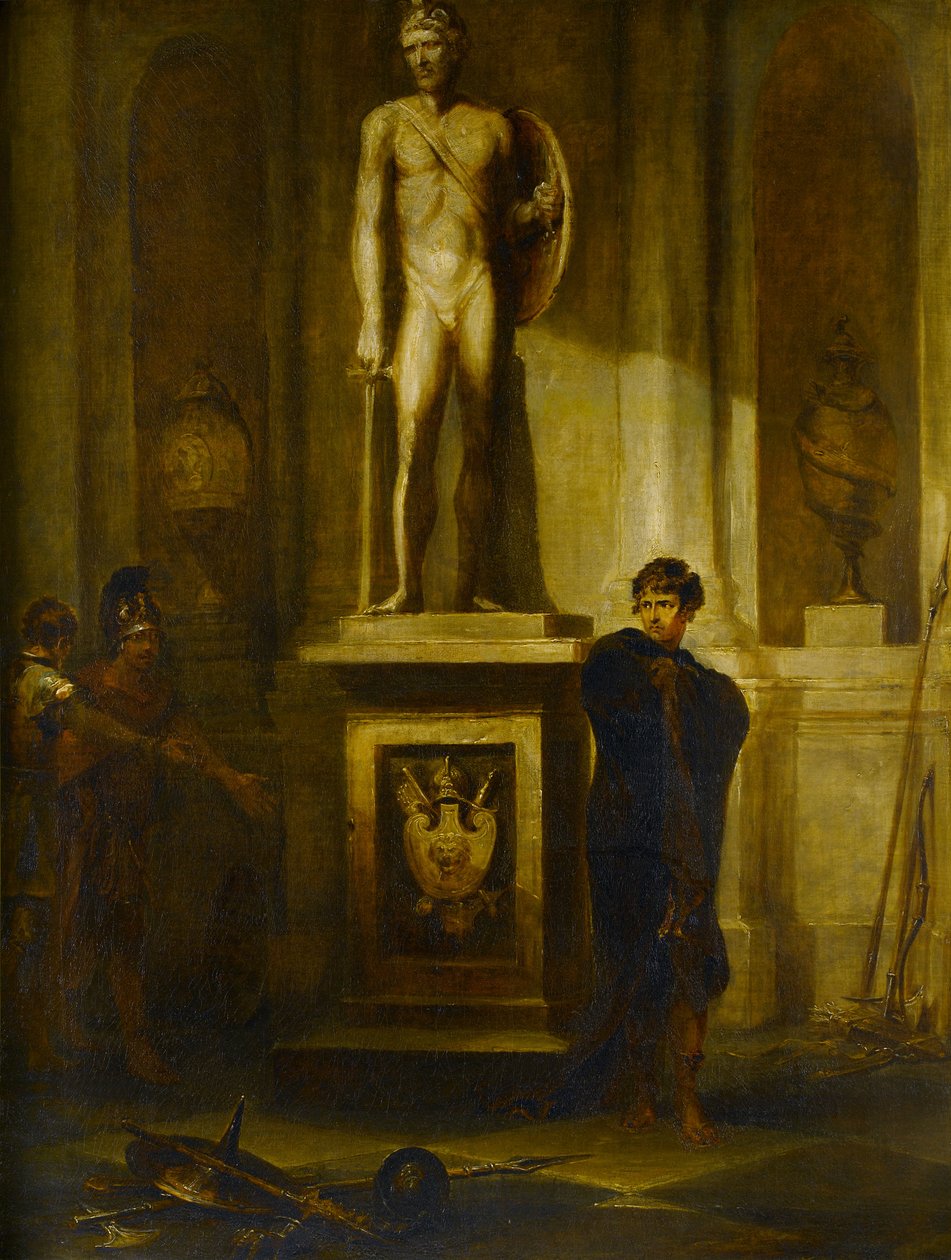 Scena z Koriolana, 1797 autorstwa Sir Peter Francis Bourgeois