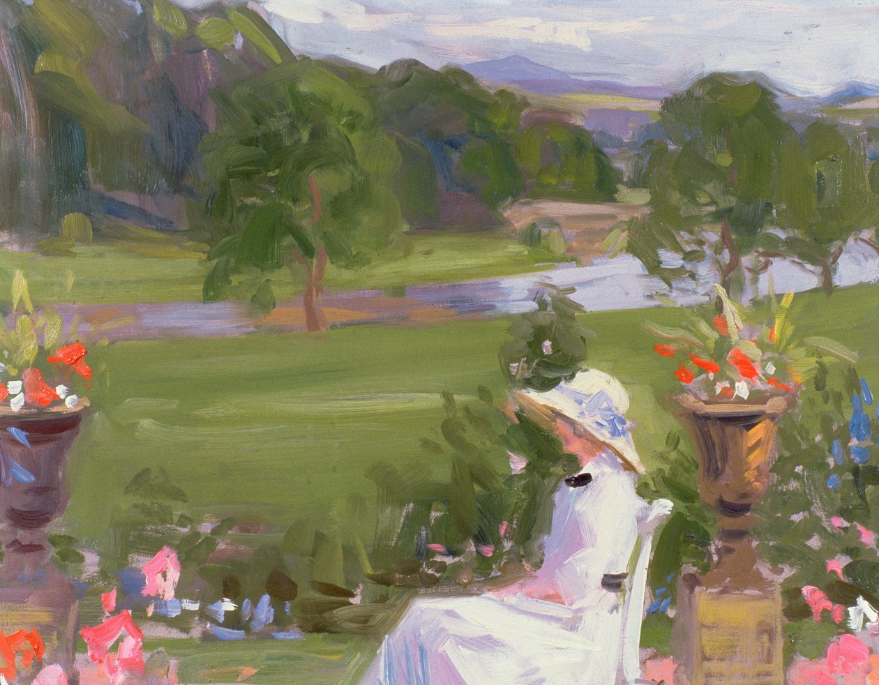 Jean Cadell w Dalserf, 1912 r autorstwa Francis Campbell Boileau Cadell