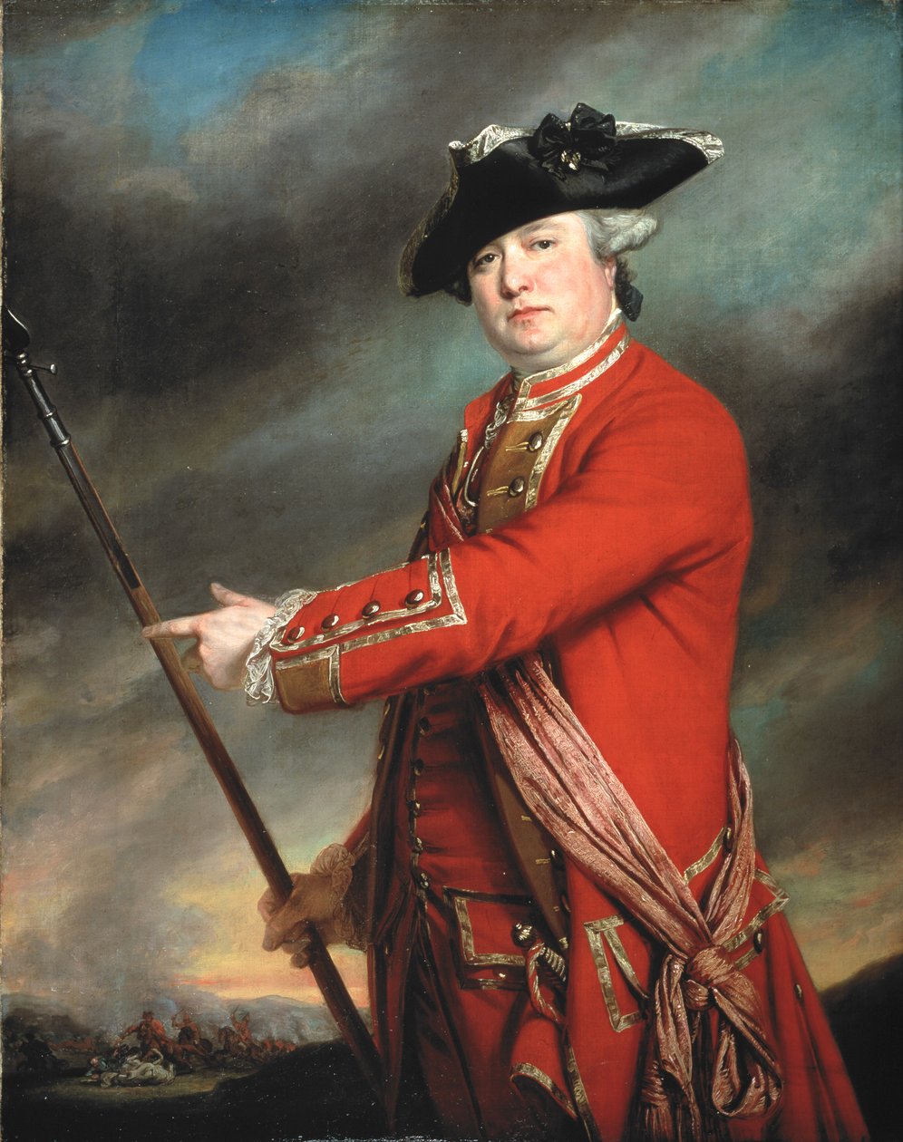Podpułkownik Francis Smith (1723-91) 1764 autorstwa Francis Cotes