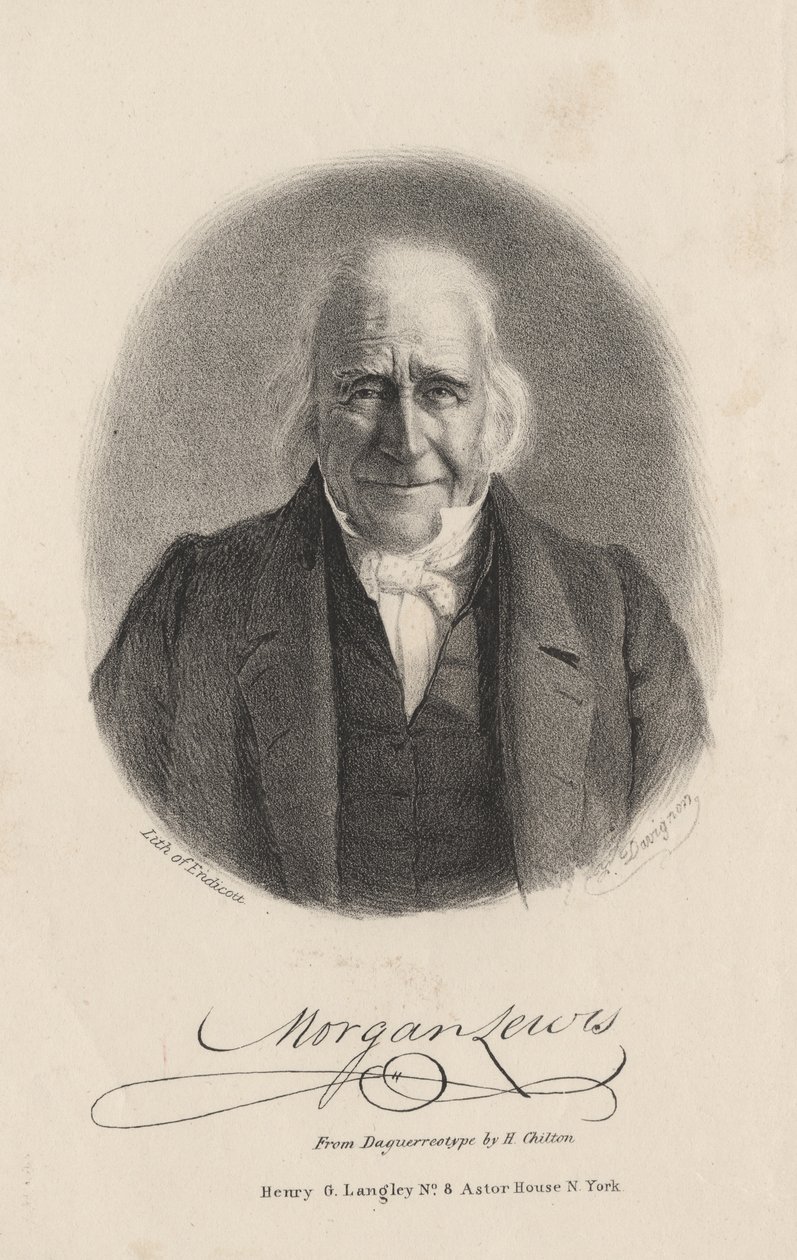Morgan Lewis, lito przez Endicott, 1844 autorstwa Francis D