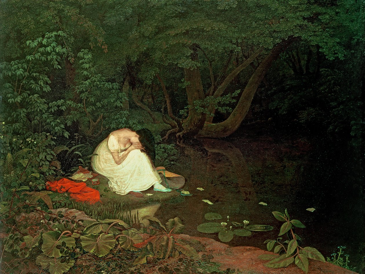 Rozczarowana miłość, 1821 autorstwa Francis Danby