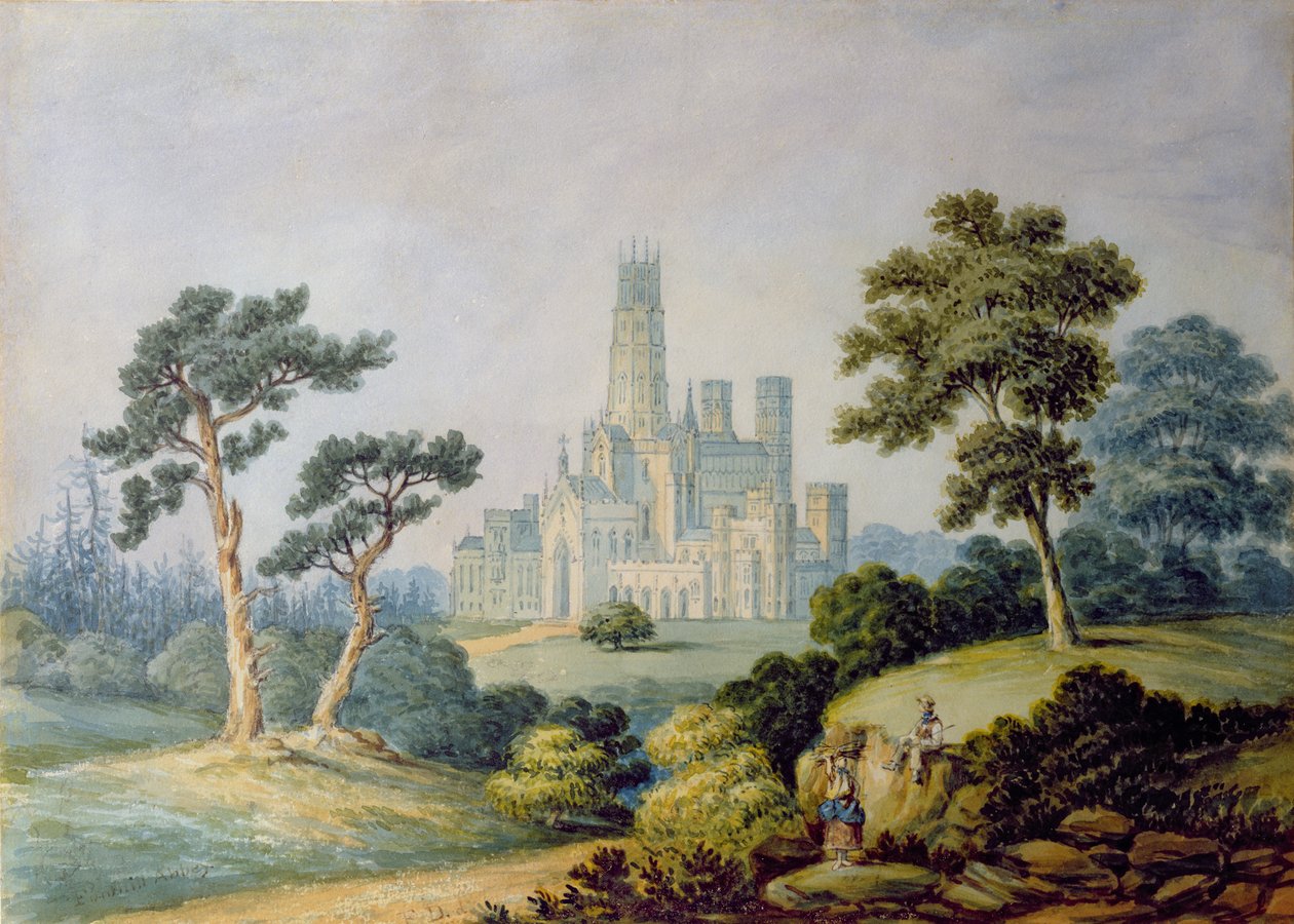 Opactwo Fonthill autorstwa Francis Danby