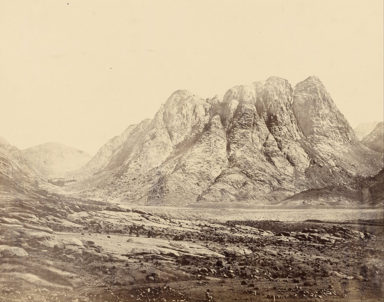 Góra Horeb, Synaj autorstwa Francis Frith
