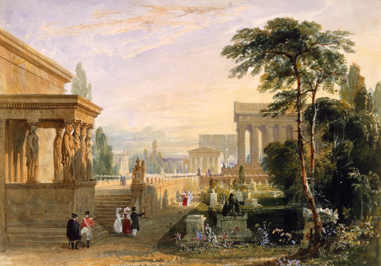 Proponowany Wielki Cmentarz Narodowy, 1830 r autorstwa Francis Goodwin