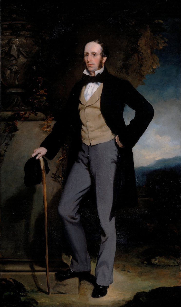 Portret Johna Naylora autorstwa Francis Grant