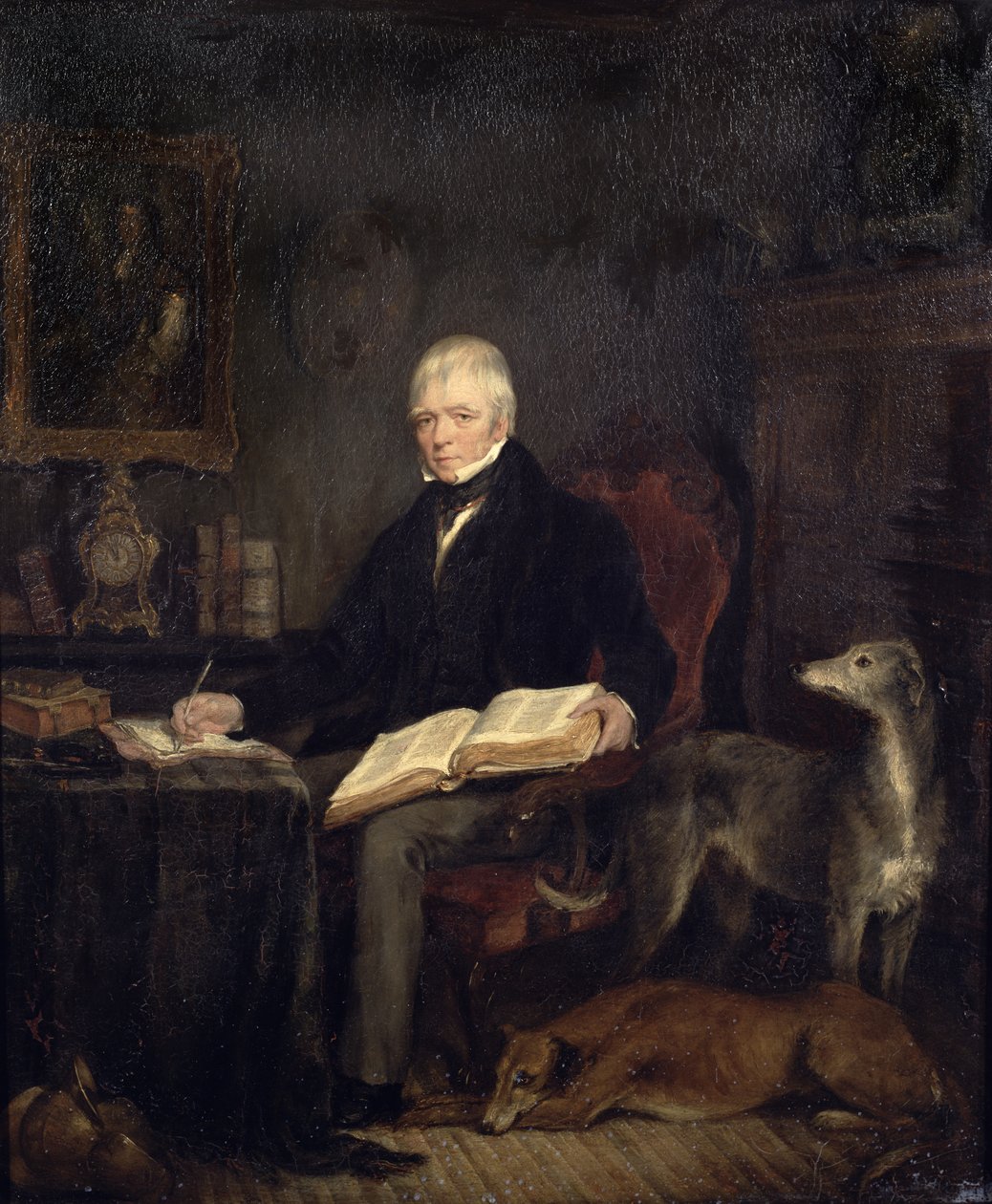 Portret Sir Waltera Scotta autorstwa Francis Grant
