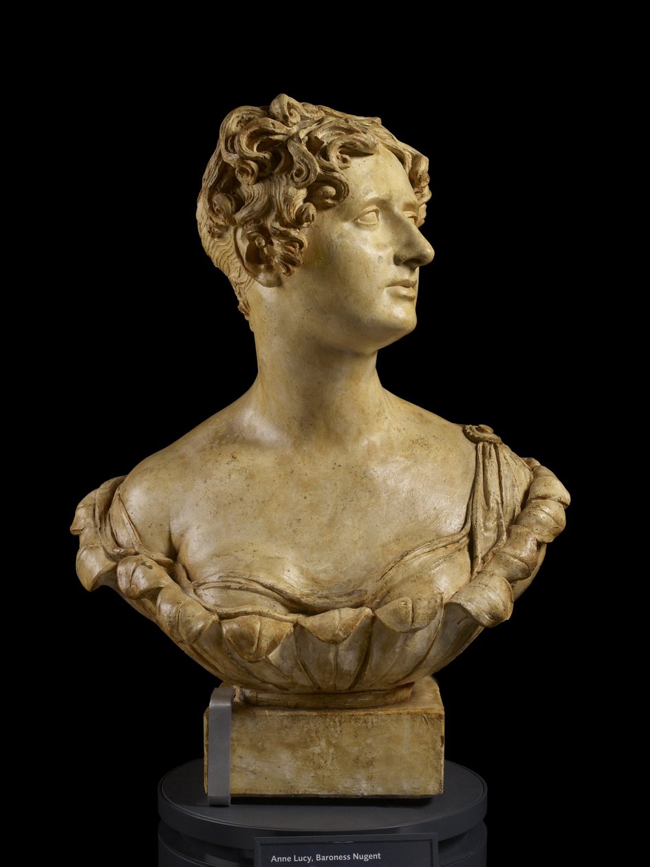 Popiersie Anny Lucy, baronowej Nugent, 1819-1820 (tynk) autorstwa Francis Legatt Chantrey