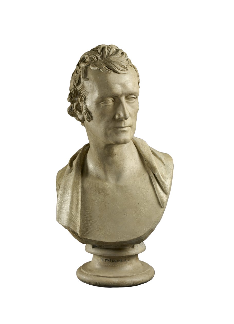 Popiersie Thomasa Phillipsa, RA (1770-1845), 1821 (tynk) autorstwa Francis Legatt Chantrey